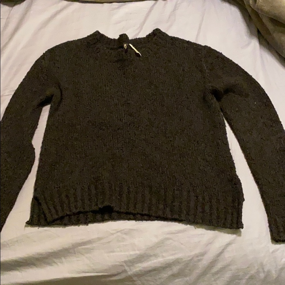 Black sweater